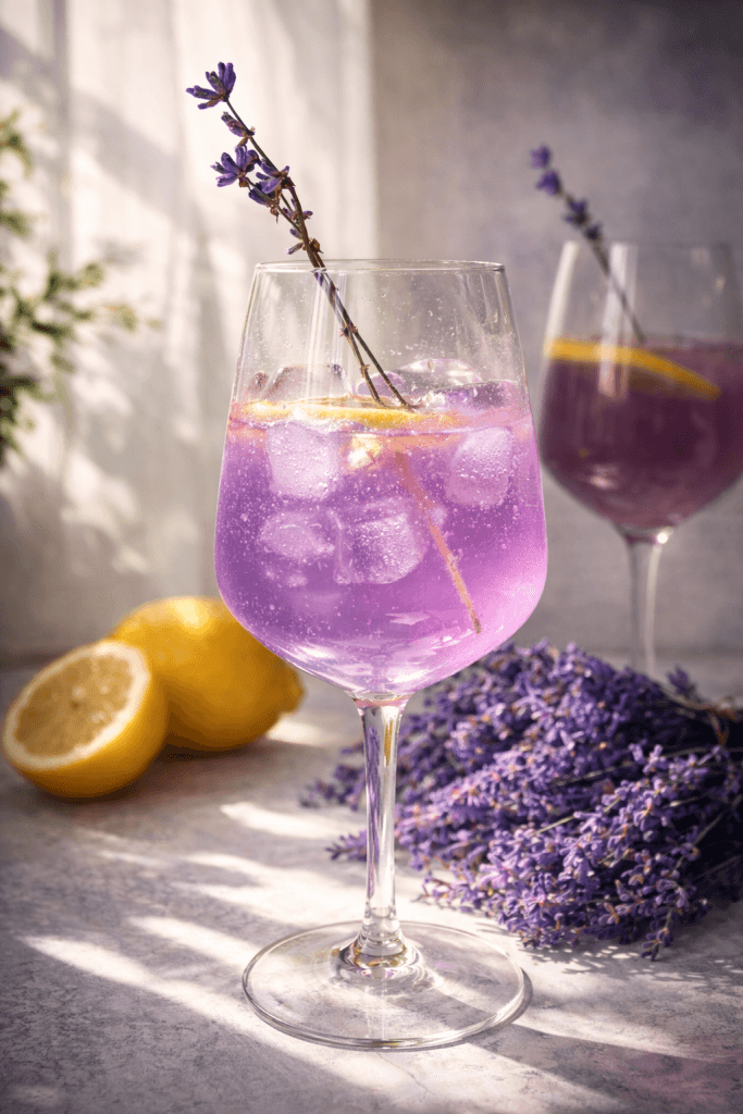 Sivkin limončelo, pijača z sivko in limono